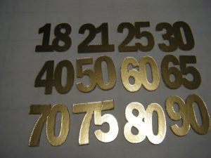 Mirror board numbers