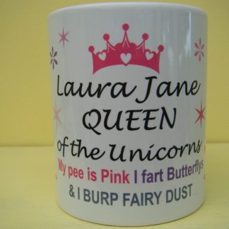 Magical Unicorn Queen - Personalised Mugs