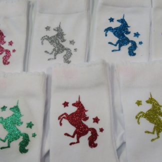 Glitter Socks - Unicorn - 8 colours
