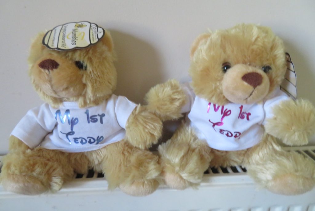 My 1st (First) Teddy - New Born / Christening Gift