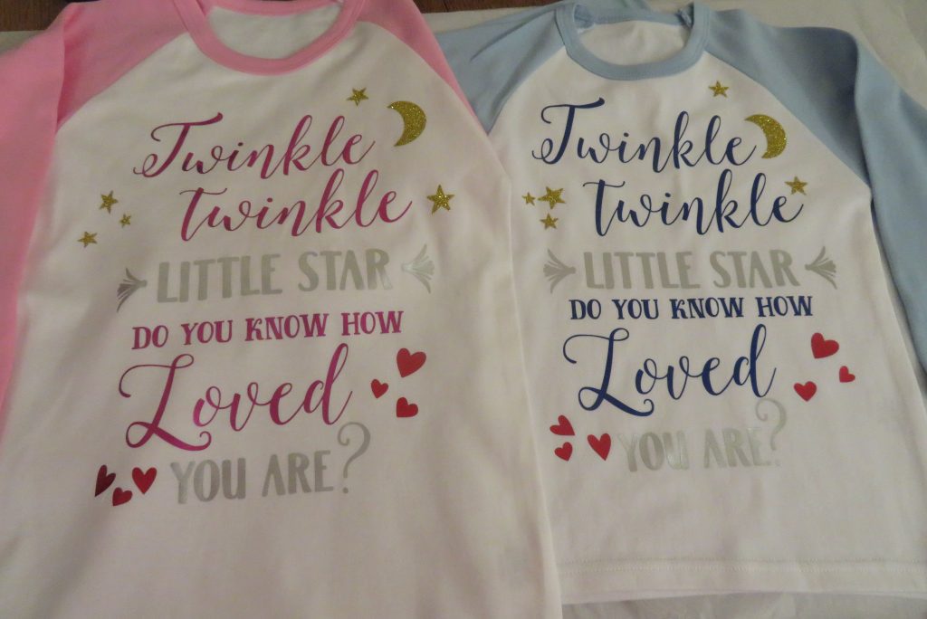 Twinkle Twinkle Little Star do you know how Loved you are Childrens Pyjama's