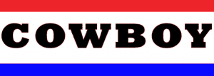 White ribbon with Red & Blue ribbon added